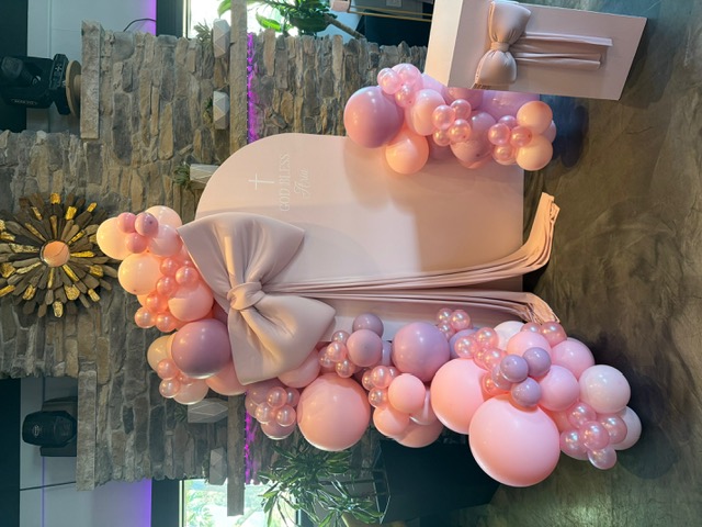 Blush Bow Backdrop