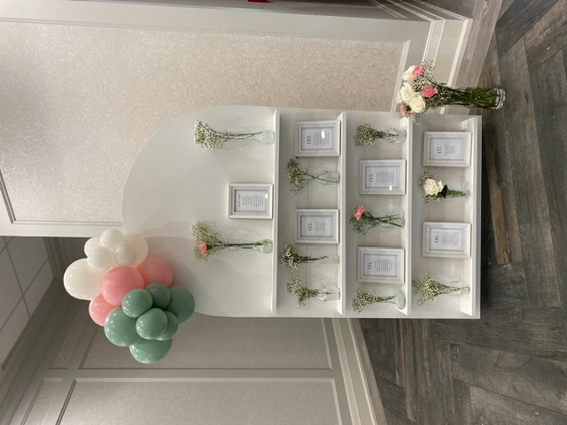 Flower Seating Chart